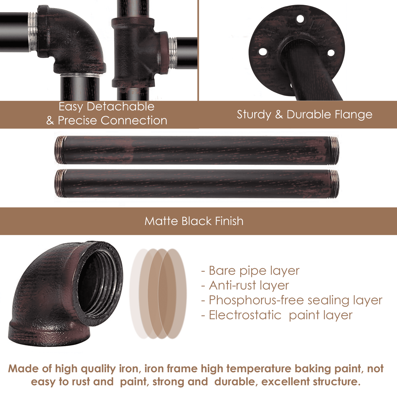 Industrial Pipe Dungeon Toy & Clothing Rack