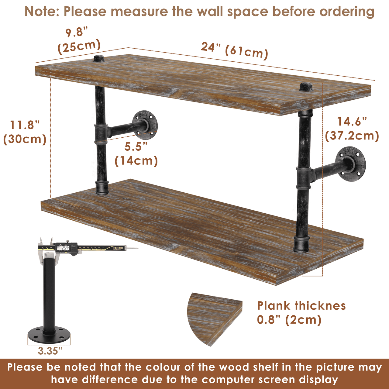 Industrial Pipe Dungeon Shelving