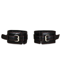 Thumbnail for Sultra Lambskin Ankle Cuffs - Black