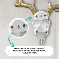 Thumbnail for White Gold Deer Skull
