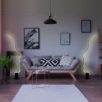 Thumbnail for Sexy Profile Face Floor Lamp Is Lit