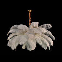 Thumbnail for Fetish Feathers Ostrich Feather Chandelier