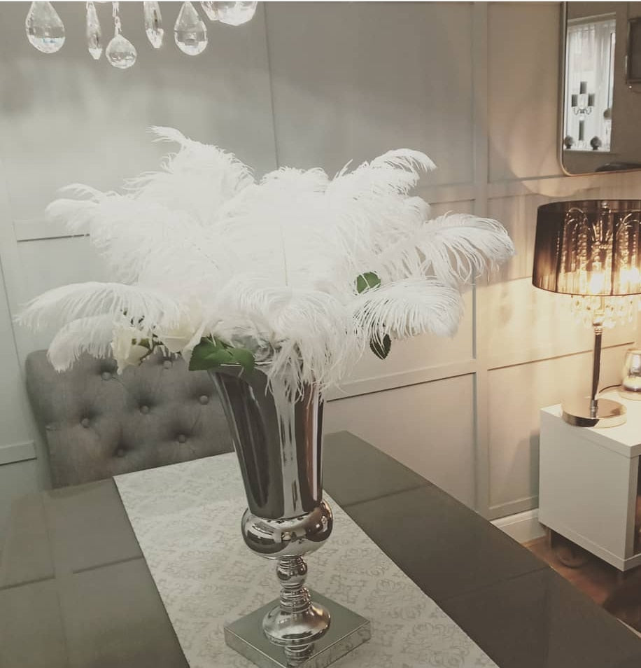 White Ostrich Feathers