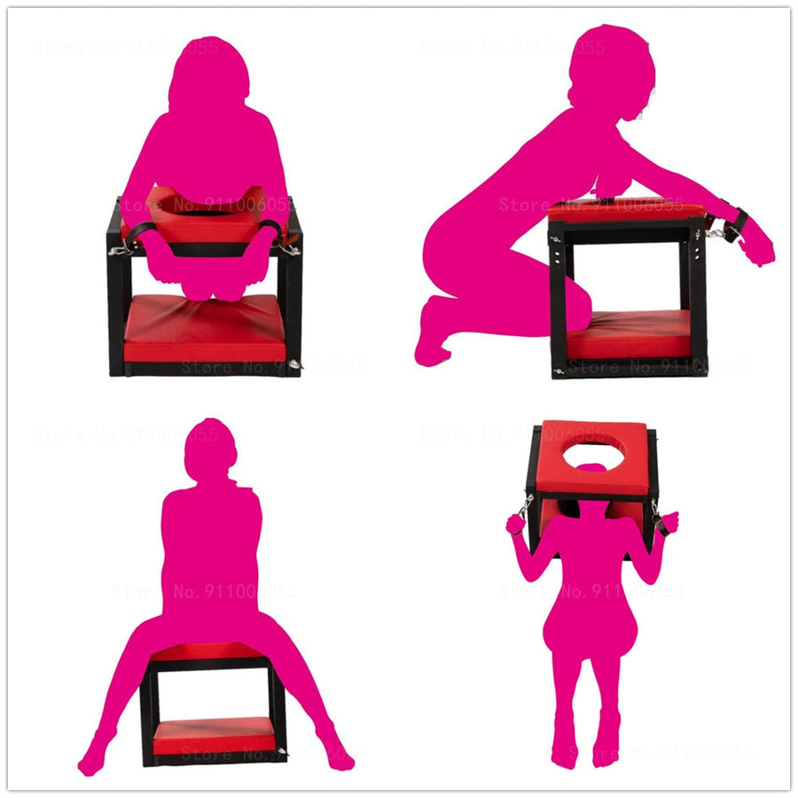 Femdom Queening Box BDSM Sex Room Furniture