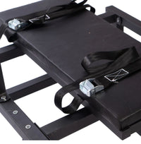 Black Series BDSM Restraining Table Black Padded Vegan Leather Bondage ...