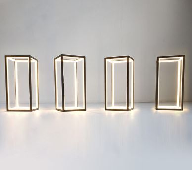 Cuboid Rectangle Lamp & Toy Display
