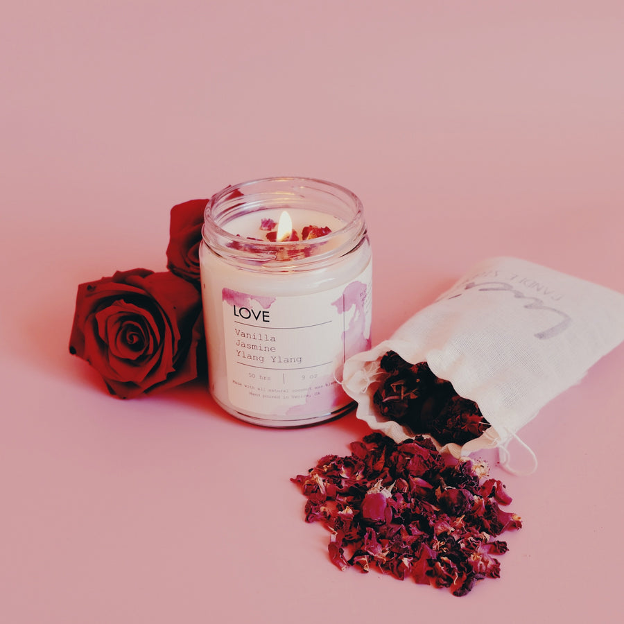 Love Petals Boudoir Candle
